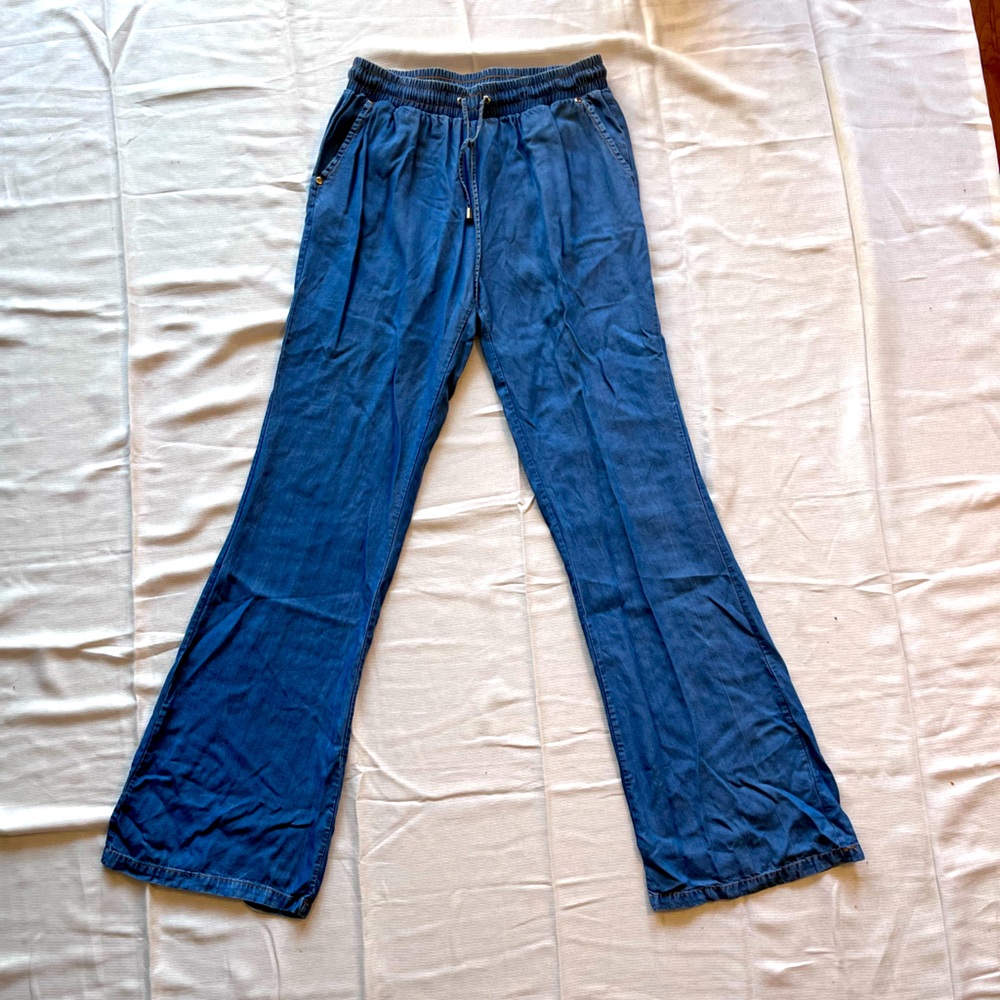 Retro bells bottoms shape pants